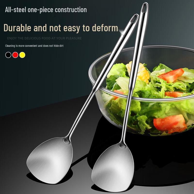 ZISIZ Stainless Steel Wok Spatula Set