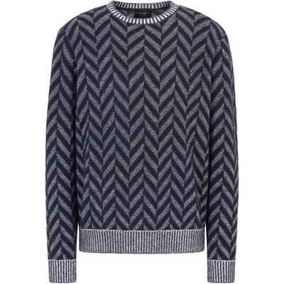 Herringbone-pattern Sweater EM000508-AF12220-FB075