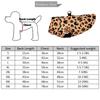 Soft Dog Clothes for Small Large Dogs Warm Puppy Pad Clothing Waterproof Chihuahua Bulldog Coat Print Pet Costumes Autumn Winter
