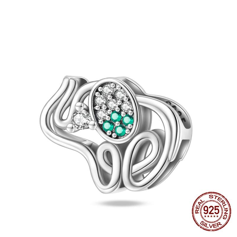 Originale Eulenperlen, 100 % Kupfer, Glückskatzen-Elefanten-Anhänger, passend für Originalarmbänder, DIY-Schmuckherstellung, Geschenk für Frauen