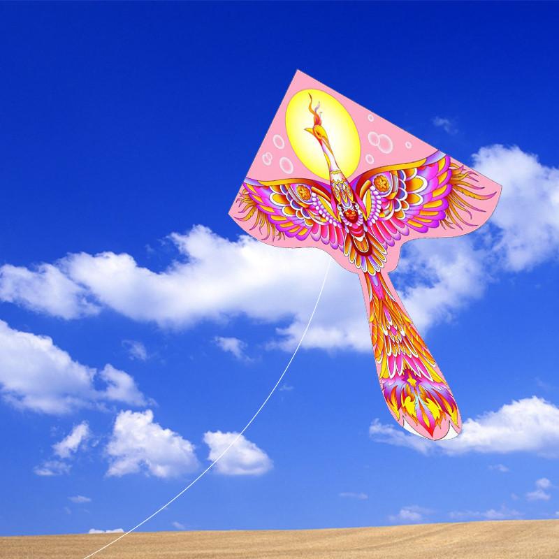 Weifang Drachen Neuer Langschwanz-Phönix-Drachen HD-Druck Leichter Flug Erwachsener
