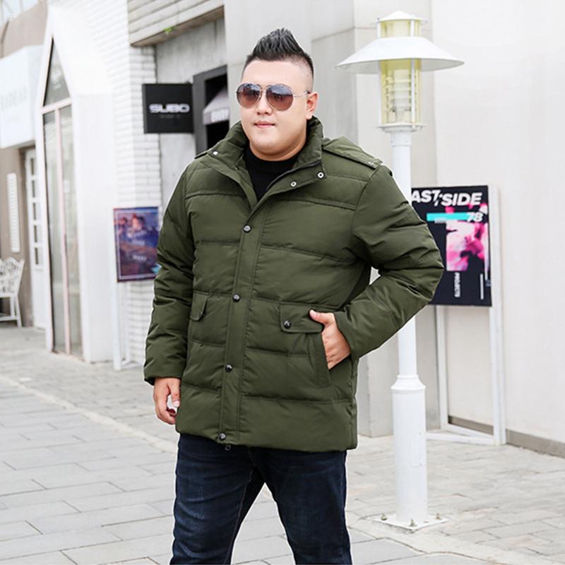 Autumn and Winter Plus Size Down Jacket, Medium and Long Cotton Jacket, Loose and Casual Cotton Jacket