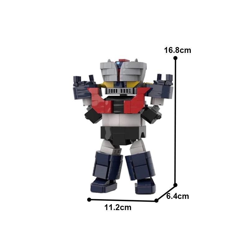 Building Block Compatible, Demon God Z Robot, Assembled Toy Robot, Educational Children'S Building Block