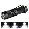 Aluminum Zinc Zinc Alloy LED Zoom Flashlight Super Bright Dimmable Camping Lamp  Outdoor Activity