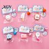 Elastic Stress Toy Cartoon Stationery Squeeze with Bell Ball Chain Relief Anxiety ReliefStress Slow Rising Kitchenware Sensory Fidget Decompression