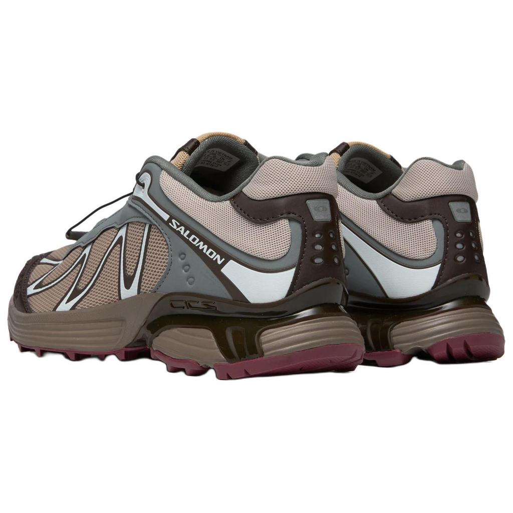 SALOMON Xt-Whisper Round Toe Non-Slip Breathable Support Low-Top Casual Trail Training Urban Commuting Running Shoes Unisex Sneaker Light-Brown 477618