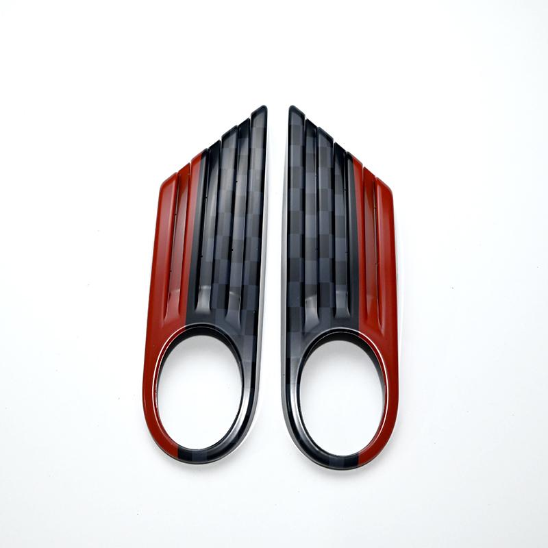 Adesivo Copri Frecce Laterali Esterni Bandiera Nera per Parafango Auto per MINI Cooper One R56 Clubman R55 Convertibile R57 R58