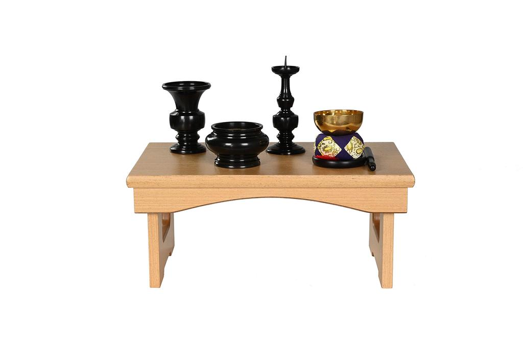 Urban Workshop Folding Buddhist Altar and Offering Table (Walnut)