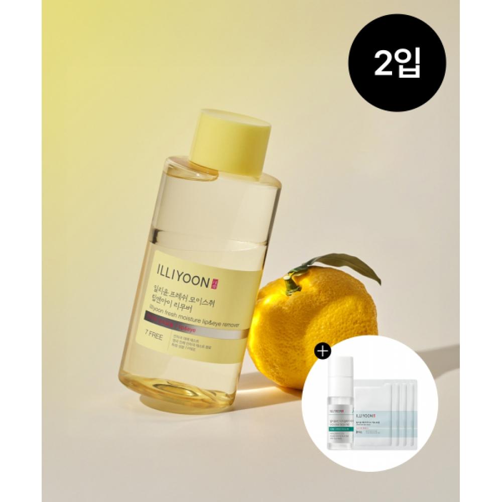Illiyoon Fresh Moisture Lip Eye Remover 300ml 2 Pack Fresh Moisture Lip & Eye Remover 300ml, pack of 2