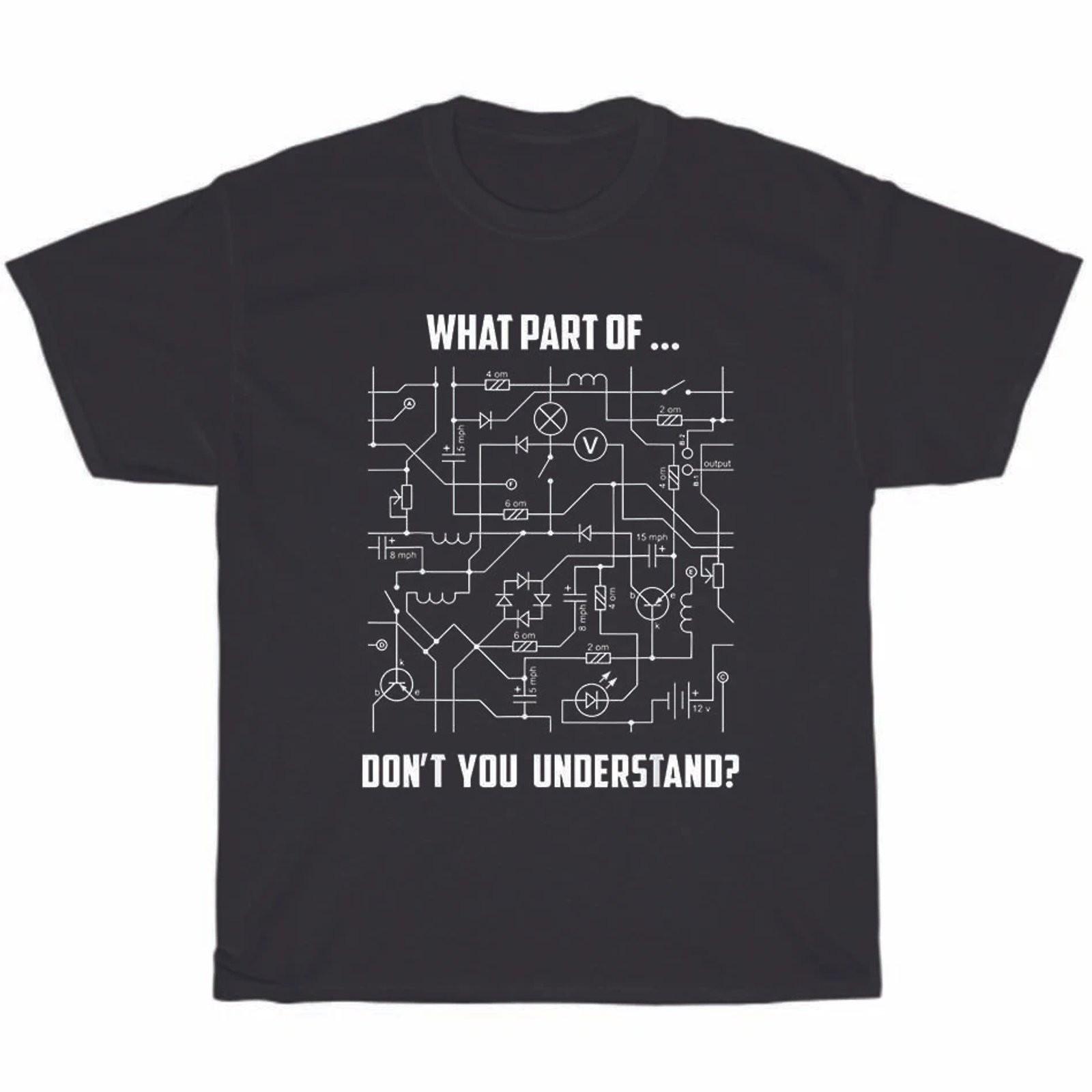 Electrical Engineering T-Shirt Funny Graphic Tee Mens Womens Unisex Gift S