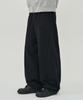 TOFFEE Incision Balloon Fit Sweatpants (Black)