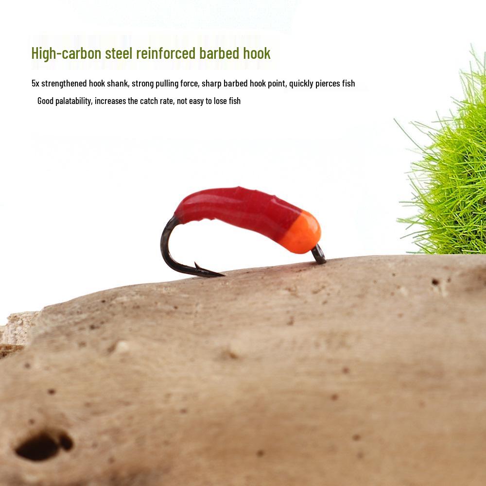Colorful Nymph WY531 Fly Fishing and Ice Fishing Lure Hook