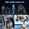 For Starlink Charger USB Type C Lighter Car Charger with Digital Voltmeter Waterproof Extension Car Accessories