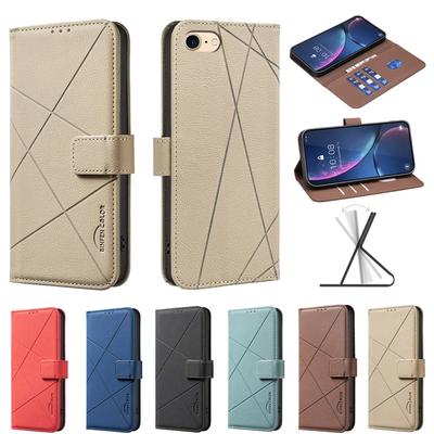 Wallet With Card Slot Kickstand Magnetic Flip Leather Case For iPhone 6 6 Plus 7 7 Plus 8 8 Plus Cover Funda