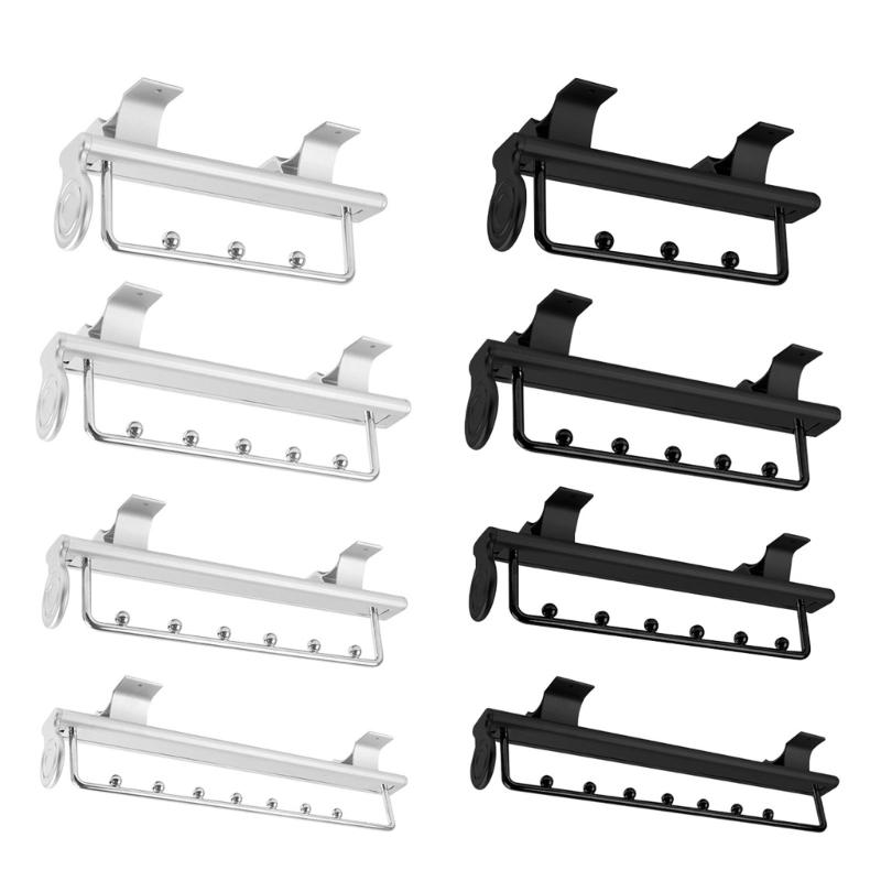 Telescopic Clothes Hanger Clothes Rack Storage Device for Wardrobe Vertical and Longitudinal Rod Clothes Hanging Rod