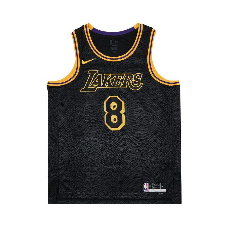 Nike Kobe Mamba Mentality Los Angeles Lakers City Edition Swingman Jer
