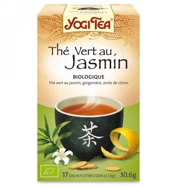 Yogi Tea Thé Vert Au Jasmin 17 Sachets