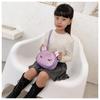 Iridescent Unicorn Cartoon Princess Crossbody Bag for Baby Girls