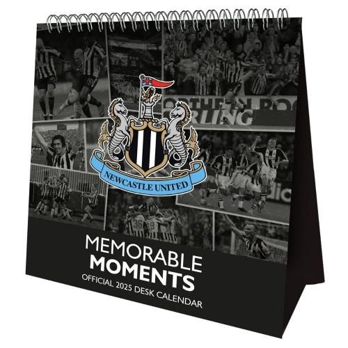 Newcastle United FC Memorable Moments 2025 Desktop Calendar