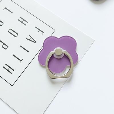 Cute Bear Phone Holder Flowers Finger Ring Stand Lazy Bracket Phone Kickstand