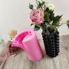 Nonstick Bubble Cylinder Vase Silicone Mold Pen Holder Epoxy Resin Mold Desktop Decoration Mold for DIY Craft Ornament