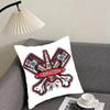 Brand TTroy LLeeS Cushion Cover Elegant Comfort Pillowcase Sofa Bed Doublesided Printed Invisible Zipper Home Decor