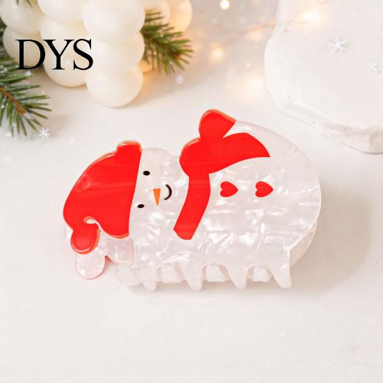 Christmas Stocking Stuffers Hair Claw Clip for Women, Cute Patterns Non-Slip Strong Hold Cartoon Clips Shark Clip, Lightweight Decorative Barrettes