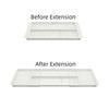 Plastic Expandable Drawer Organizer Space Saving Large Capacity Cutlery Storage Box with Compartment Utensil Tray Forks