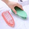 Multi Functional Laundry Brush, Shoe Cleaning Brush Flexible Wall Corner Brush with Soft Bristled Brush Faucet Tile Brush
