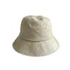 Einfacher Linien-Bucket-Hat Damen Frühling und Sommer leicht und lässig Gesicht klein Sonnenschutz Sonnenhut Beckenhut Tide
