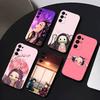 N-Nezuko ANIME K-Kamado Phone Case Silicone Soft For Samsung S25,S24,S21,S22,S23,S30,Ultra,S20,Plus,Fe,Lite