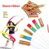 4M Artistic Gymnastics Ribbon With Rod Colorful Children Dance Ribbon Toys Outdoor Sports Toys Performance Props Kids Gifts