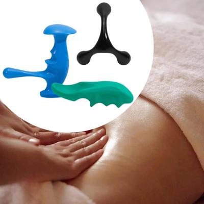 3 Pieces Point Body Massagers Handheld Portable Deep Tissue Massage Legged Knobs for
