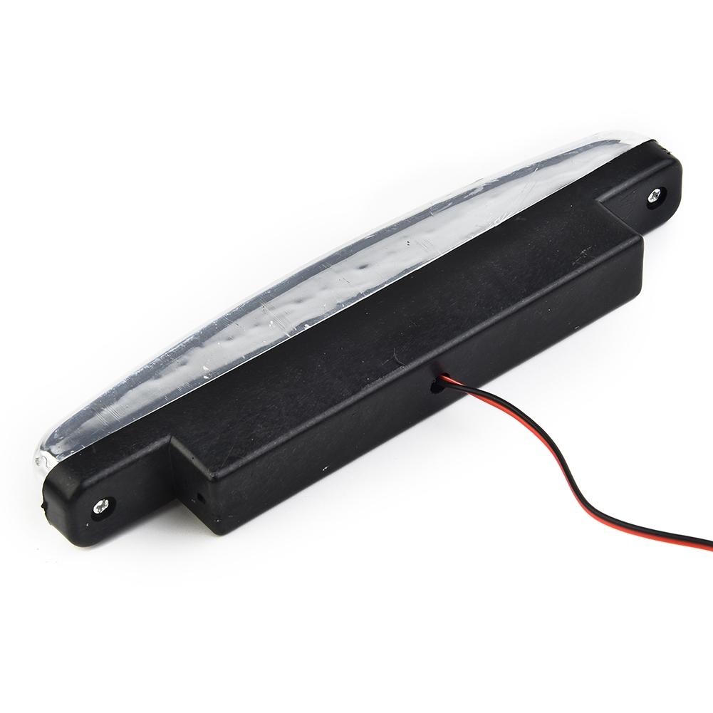 PC+Metal Car LED Lights 6000-6500K White DC 12V 155x17.8x35.6mm Daytime