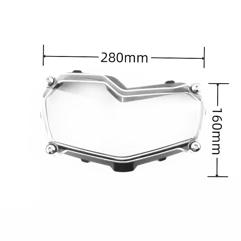 Headlight Protector For BMW F850GS Adventure F750GS F 750GS 850 Adv F850 2024 2018-2023 Head Light Transparent Protection Cover
