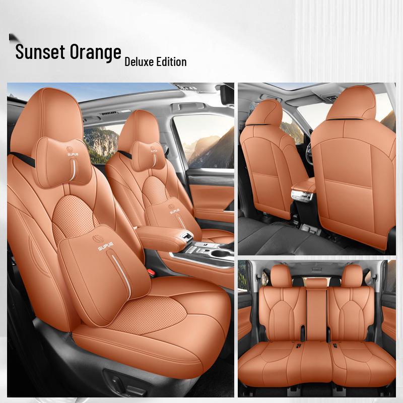 Custom Seat Covers for 2022-2026 Toyota Highlander: 7-Seater & 5-Seater Full Coverage