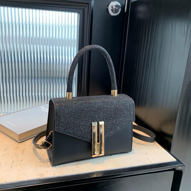 High-value Small Square Bag Women's 2025 New Trendy Fashion Explosive Handbag Autumn New Foreign-style Messenger Bag