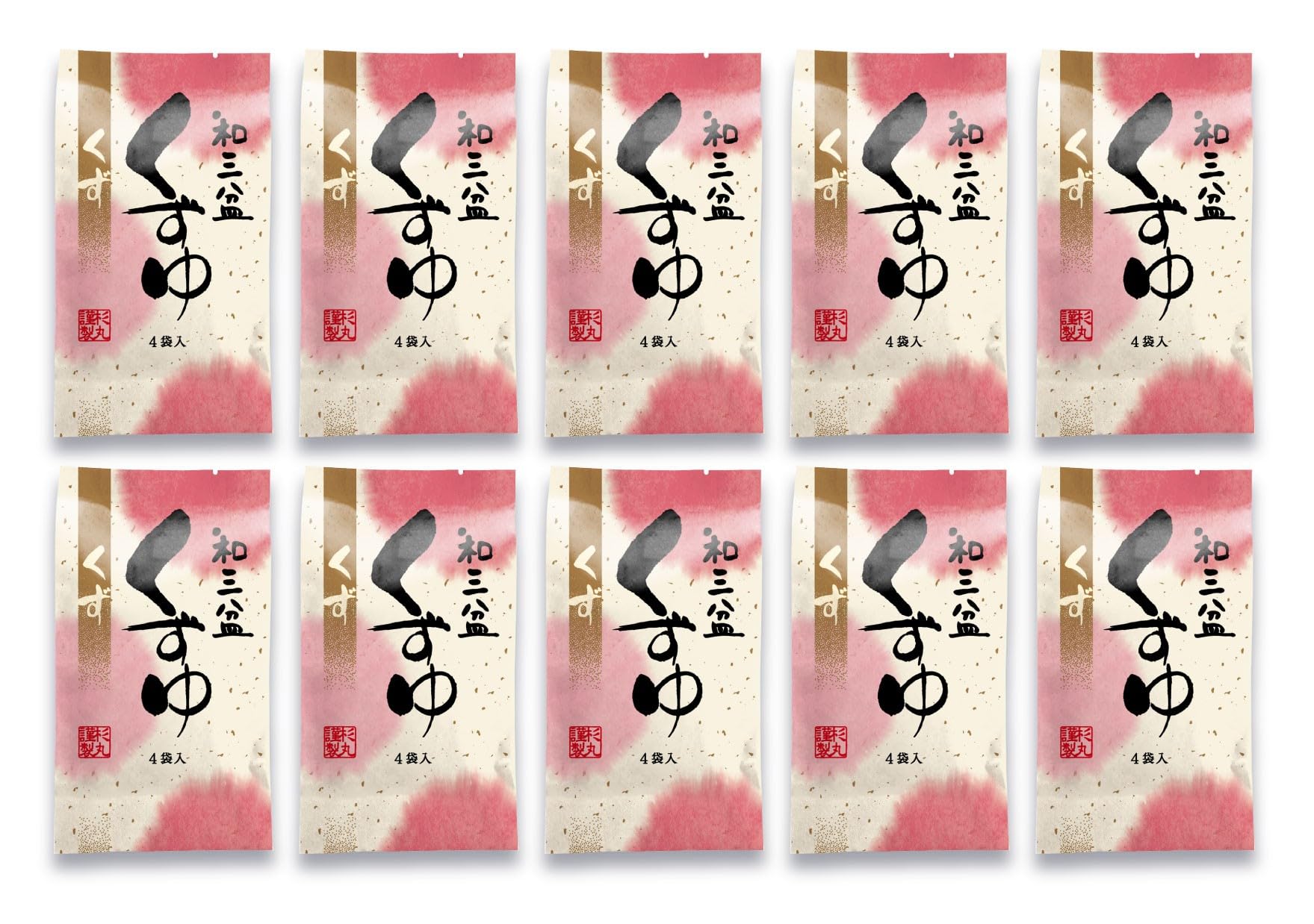 Sugimaru Bussan Wasanbon Kudzu Starch Juice 100g x 4 x 10 packs (25g packs)