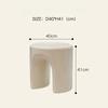 Nordic Simple Round Stool Creative Side Table Stool for Home Living Room Designer Low Stool Popular Small-sized Apartment