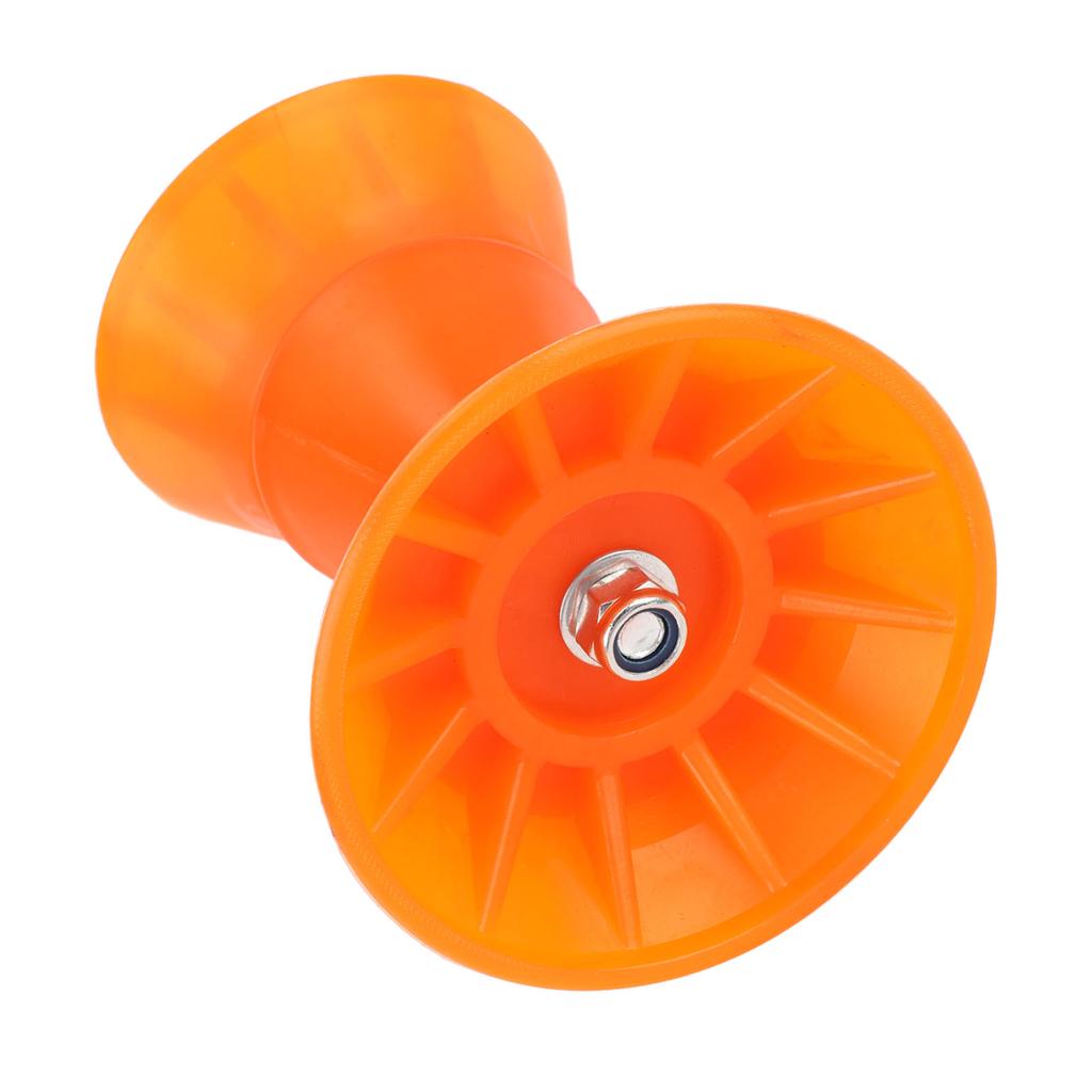 Boat Trailer Roller PU 1 2in Shaft 6.9in Length Shock Absorption Cushioning Bow Roller Stop for Yacht Marine