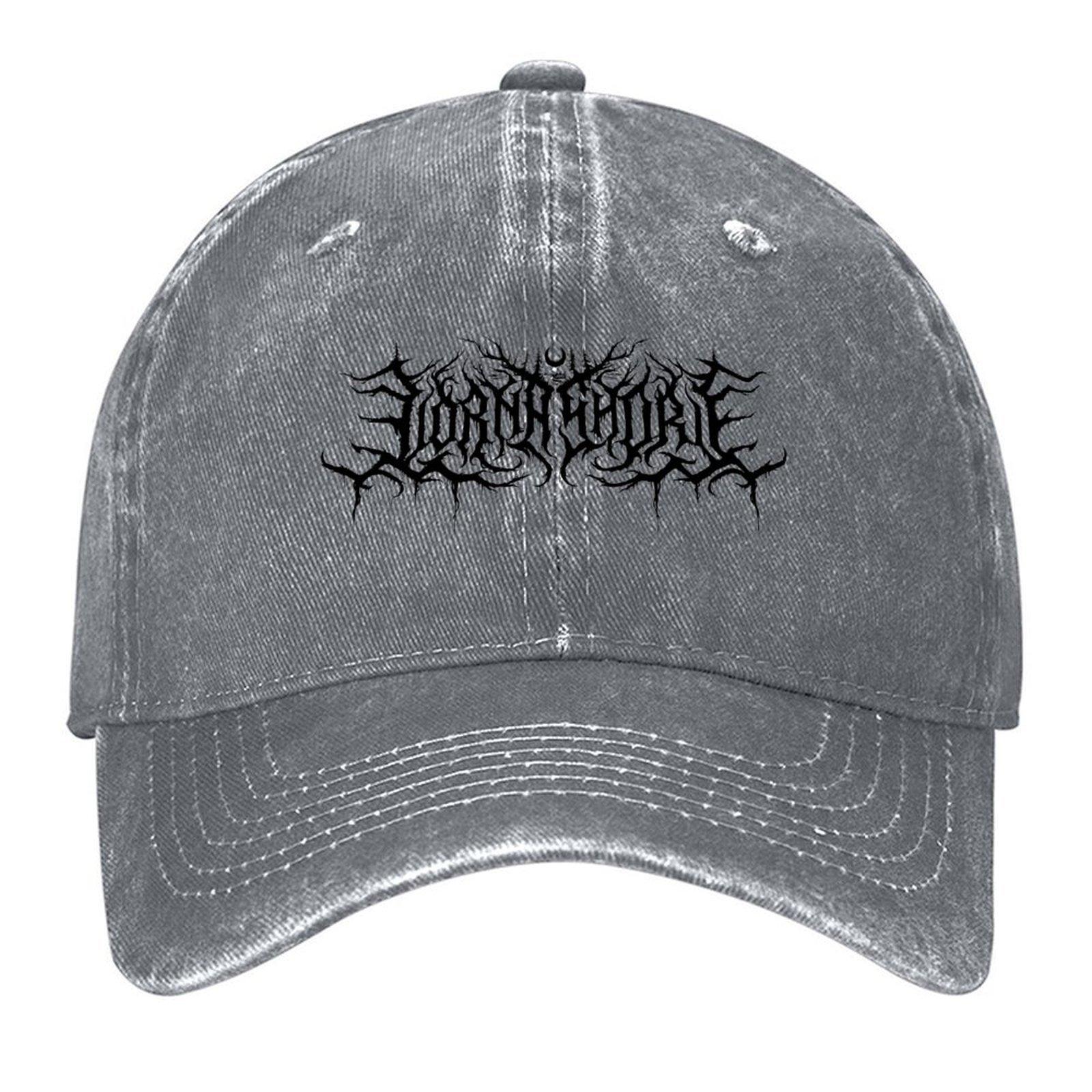 

Lorna shore logo in black Baseball Cap Streetwear summer hat Fishing cap fashionable Womens Hats For The Sun Mens