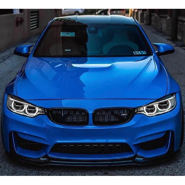 For BMW F80 M3 F82 F83 M4 2015-2020 Front Bumper Lip Chin Splitter Diffuser Spoiler Deflector Protect Guard Car Accessories Part