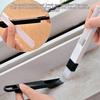 18cm Keyboard Slot Dust Cleaner Multifunctional Cleaning Brush with Dustpan Window Groove Hard Brush Household Cleaning Tools