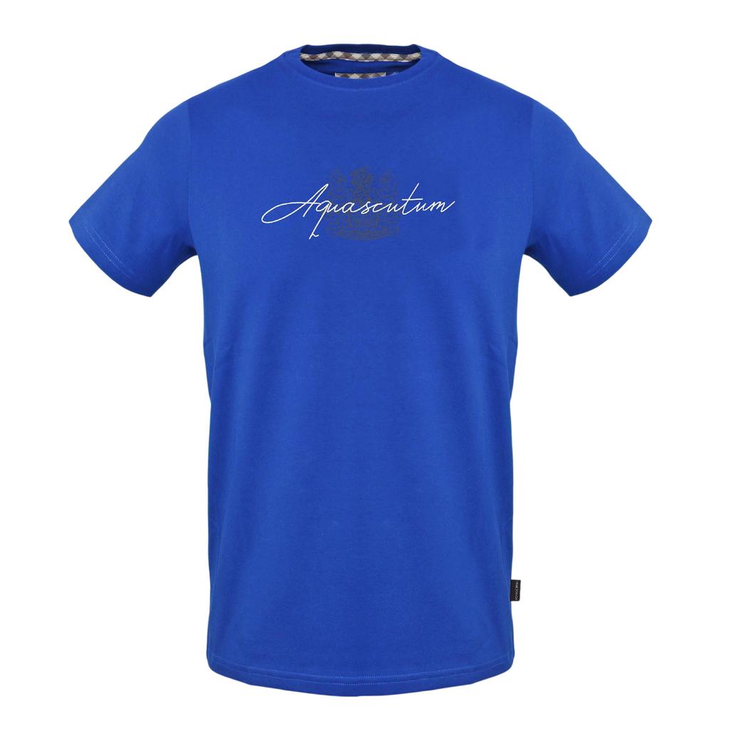 Aquascutum Mens Aquascutum Script T-Shirt