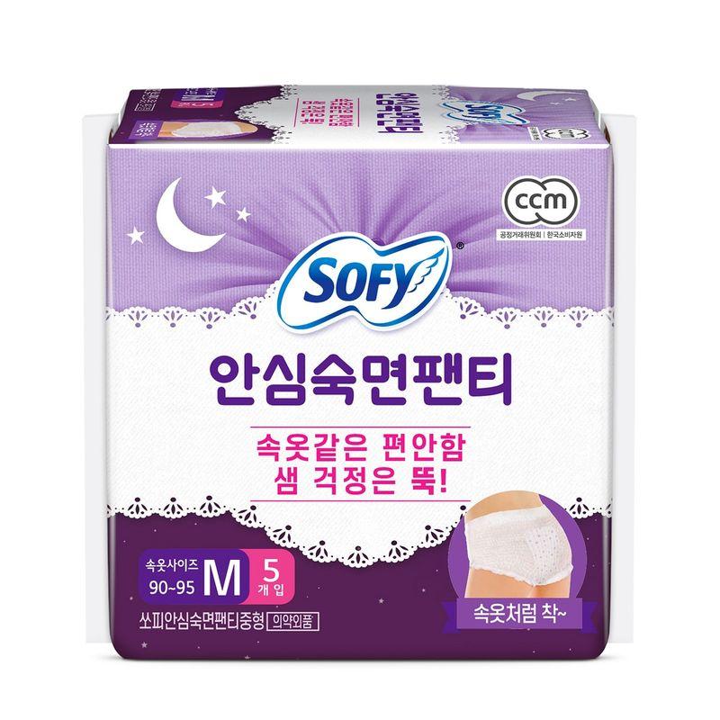 SOFY Relief Tiefer Schlaf Panty 5 Stück x 6er Pack