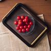 Retro Japanese Style Rice Husk Serving Tray