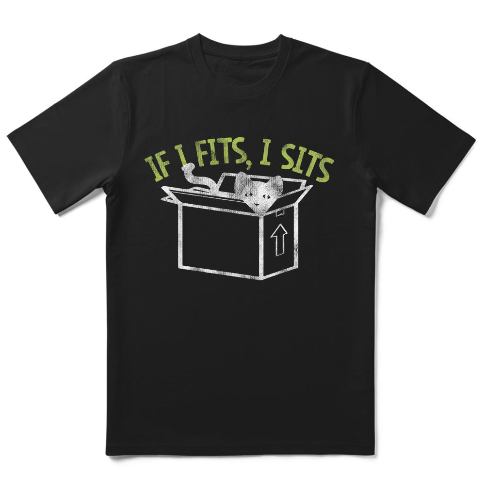 COOLMIND 100% Cotton Schrodinger Cat Print Big Size Men T Shrit Casual Sort Sleeve Cotton Summer Men Tshirt Male Tee Shirts