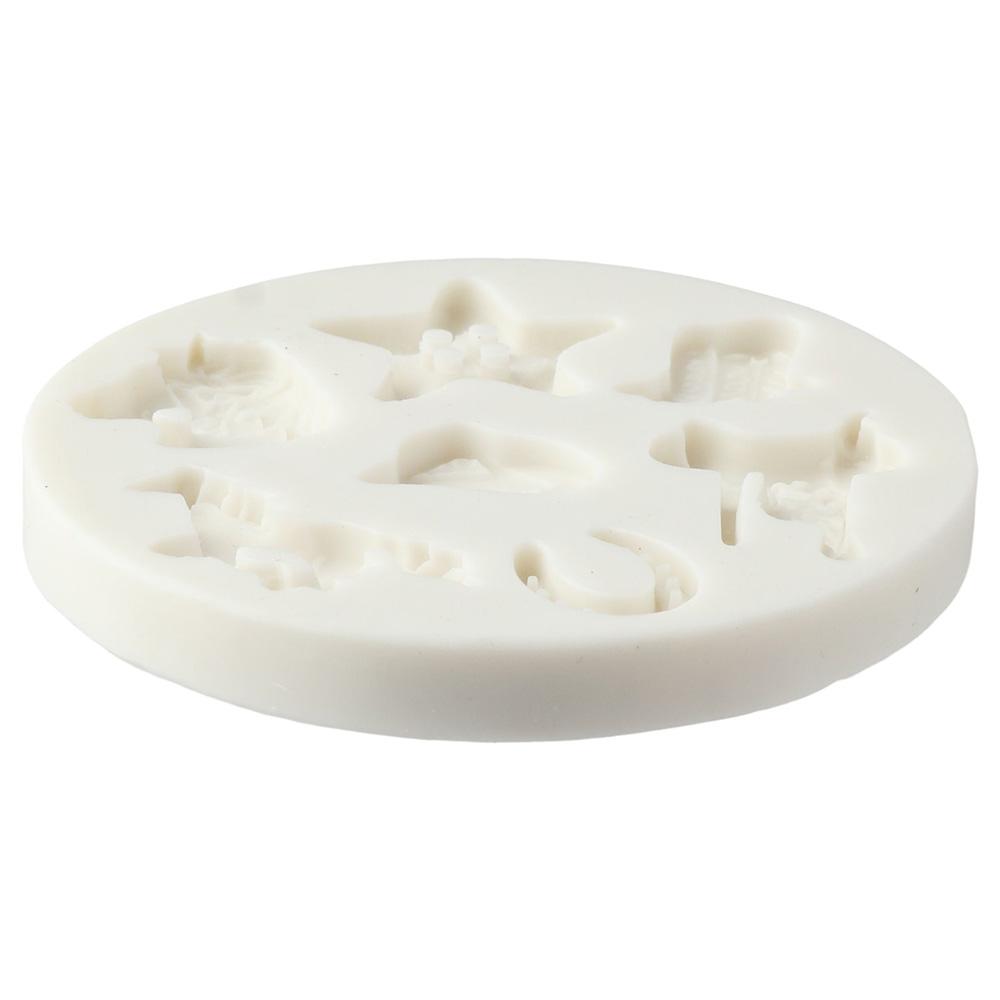 2pcs 8.2*1cm cowboy chocolate Mould Silicone cowboy hat Mould western chocolate Mould Candle Decor