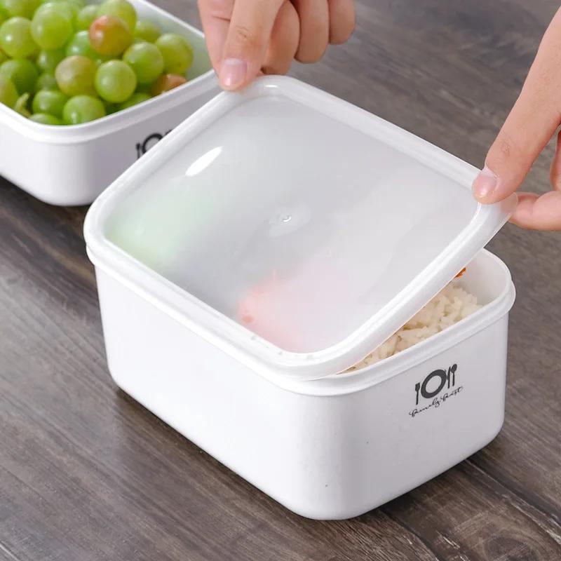 Portable Lunch Box for School Office Picnic Refrigerator Food Storage Container Microwavable Bowl Fresh Keeping Bento Container