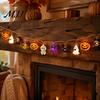 Decorative Lights for Home Halloween String Lights, 10/20 LED Spooky Pumpkin Ghost Fairy Light, Battery Festival Atmosphere Operated Indoor